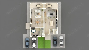 COM 0 | Duplex deosebit cu 4 camere | Mosnita Noua - imagine 18