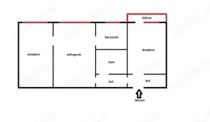 Tudor Center Ap 3 camere, Etaj 2!