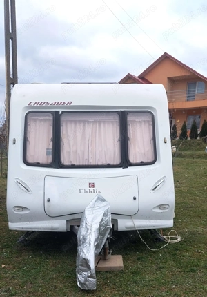 Rulota de vânzare, aerodinamica și ușor de tractat-înmatriculată în Romania - imagine 5