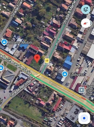 Teren 720 Mp De Vanzare Cu Proiect Autorizat Spatiu Com,,Str Gh. Doja - imagine 2