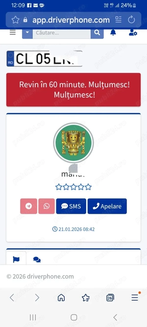 Accesoriu auto qr cod - imagine 3