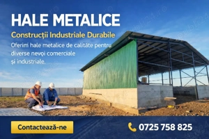 Constructii hale metalice fara avans