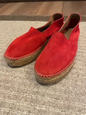 Espadrile piele intoarsa Eva Minge