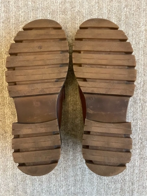 Mocasini piele. - imagine 3