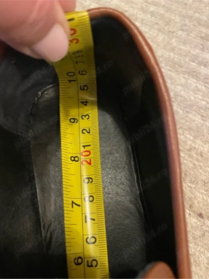 Mocasini piele. - imagine 2