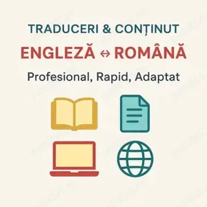 Servicii de traduceri & creare conținut   Engleză   Română