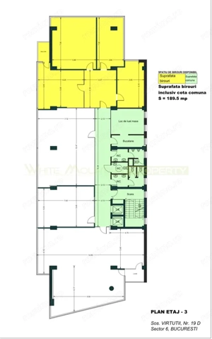 Spatii de birouri de inchiriat, Sos. Virtutii, Militari