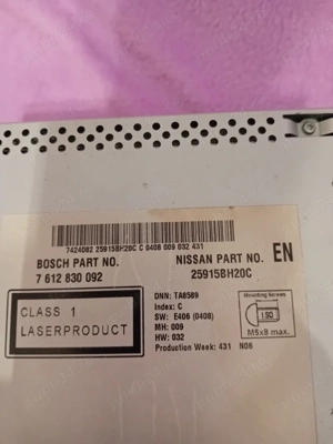 navigatie nissan qashqai 1.5dci din 2012