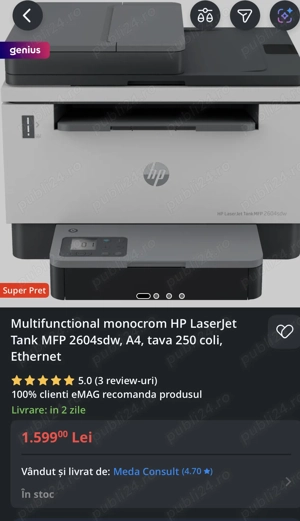 Imprimanta hp noua 