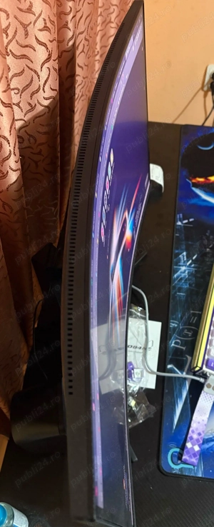 Monitor MSI 27  Curved, 180Hz, ca nou, cu garanție - imagine 2