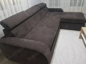 coltar maro aproape nou, extensibil 