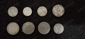 Lot Monede de Colecție Zambia, Malawi, Marea Britanie și SUA (15 bucăți) 