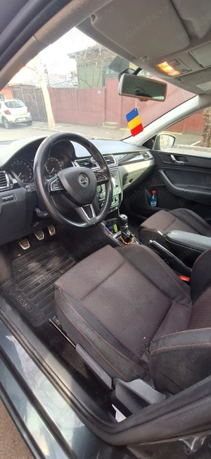 Skoda rapid 1.6 Tdi 105 cp an 2014 caroserie berlina climatronic computer bord geamuri electrice ogl - imagine 2