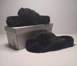 Papuci de casa pentru dama culoare negru