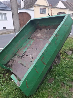 remorca motocultor sau tractor  - imagine 2