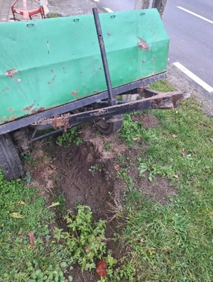 remorca motocultor sau tractor  - imagine 3