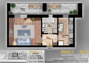 garsoniera sector 3 titan theodor pallady langa metrou si parc - imagine 2