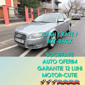 Audi A4 B7 2.0 TDI 140 CP   Euro 4   Garanție 12 luni   Senzori parcare   Cârlig