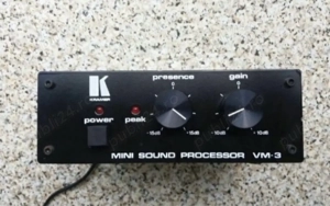 KRAMER VM-3 mini audio processor , functional. KRAMER VM-3 mini audio processor