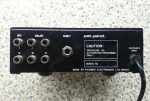 KRAMER VM-3 mini audio processor , functional. KRAMER VM-3 mini audio processor