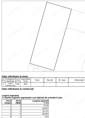 Teren in Mosnita la asfalt langa Esso