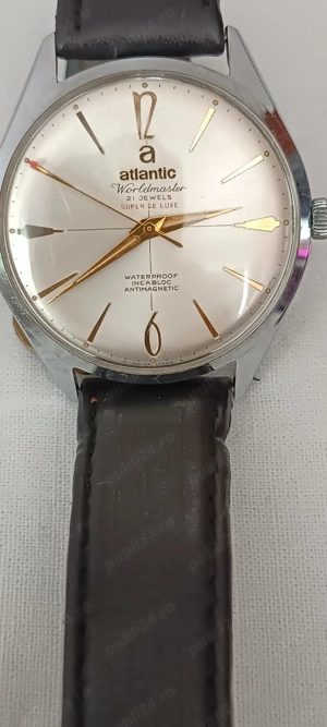Ceas de mana - ATLANTIC worldmaster 21 jewels super de luxe 