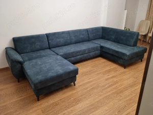 Coltar MUNDO XL, 329x175 162x81, extensibil, cu lada pentru depozitare