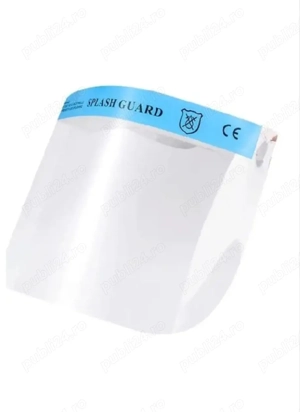 Vizieră de protecție facială tip Splash Guard 