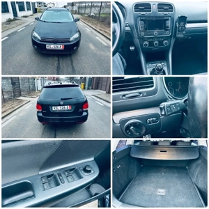 WV Golf VI 1,6 TDI,Euro5,Pilot automat,Klima,Navigatie, Geamuri electrice - imagine 9