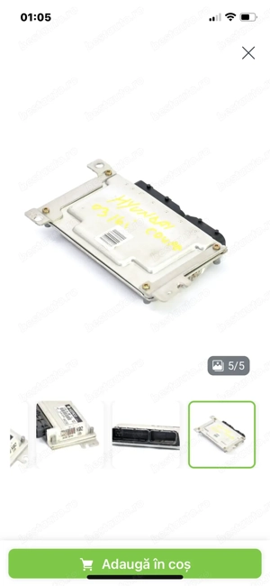 ECU Calculator motor Hyundai Coupe 1.6 i an 2005  - imagine 3