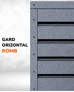 Porți Tip Jaluzea   Execuție Profesională - imagine 2