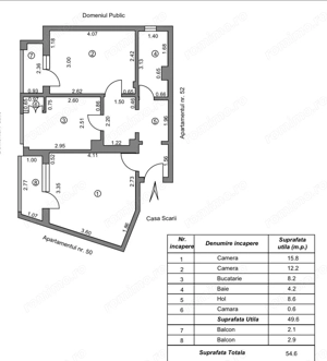 Apartament 2 cam dec | Micro 13B ,et 2