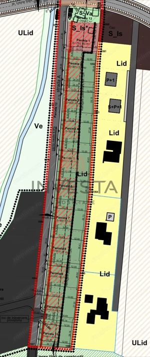 Teren cu PUZ aprobat!  800 mp cu front de 28! Pentru casa individuala! - imagine 2