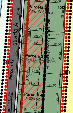 Teren cu PUZ aprobat!  800 mp cu front de 28! Pentru casa individuala!