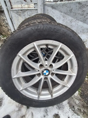 vand 4 roti bmw x 3  dimensiunea 235 55 r 17 cu prinderea 5x120 - imagine 2