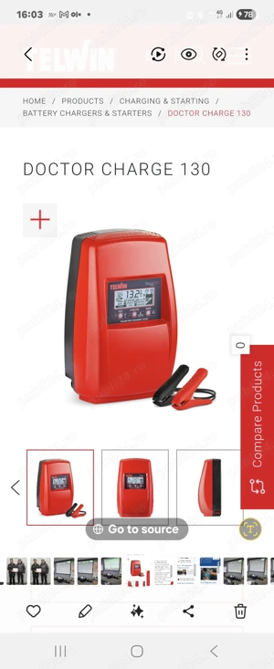 redresor baterii auto profesional
