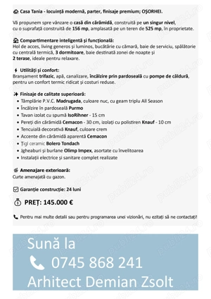  De Vanzare - Casa Tania   Eleganță și Confort Desăvârșit - imagine 2