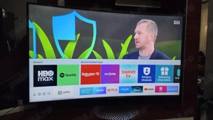 Televizor smart LED curbat Smart Samsung, 138 cm, 55RU7302, 4K Ultra HD, Clasa A