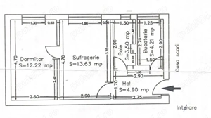 62.000 euro- Apartament 2 camere, Constanta- zona km 4-5