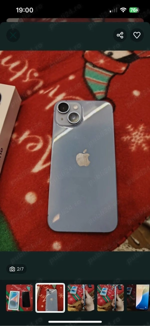 iphone 14 blue 128gb - imagine 3