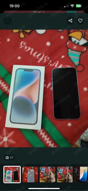 iphone 14 blue 128gb - imagine 4