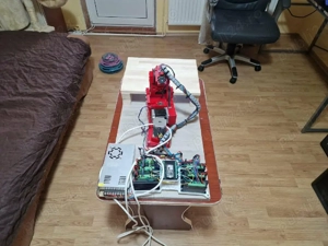 Brat robotic 6 DOF ( Proiect complet Hardware + Software  - imagine 3