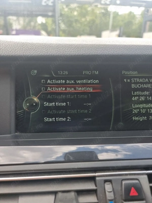 Bmw f10 2012 cu trapa, webasto, head-up display, lane change warning - imagine 3
