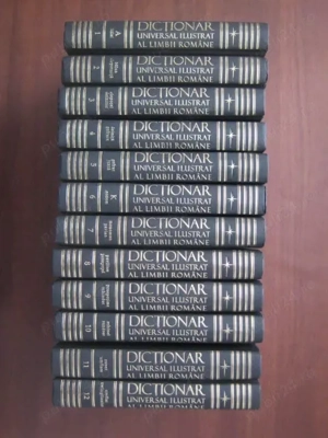 Dicționarul Universal al Limbii Române, 12 volume. 200 lei