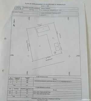 Vând teren intravilan de 1517mp în centrul comunei Amzacea, județul Constanța - imagine 4