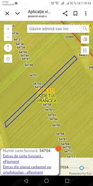 Vând teren intravilan 1067 mp împreună cu12700 mp extravilan Gugești, Oreavu - imagine 7