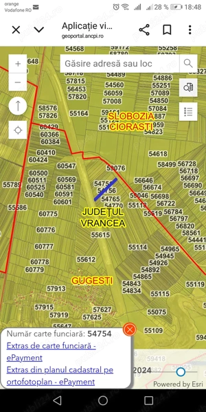 Vând teren intravilan 1067 mp împreună cu12700 mp extravilan Gugești, Oreavu - imagine 5