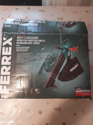 Suflanta  aspirator frunze  FERREX   cu baterie