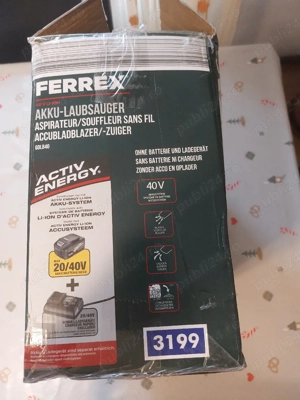 Suflanta  aspirator frunze  FERREX   cu baterie - imagine 5
