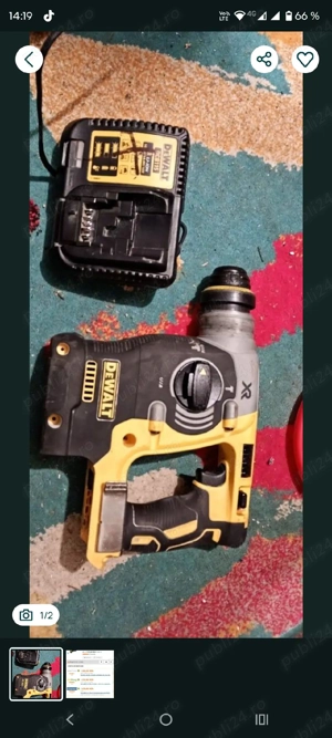 percutie dewalt cu acumulator 